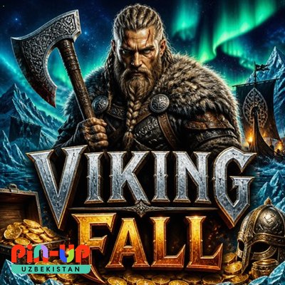 Onlayn kazino o‘yini «Viking Fall» — muqova