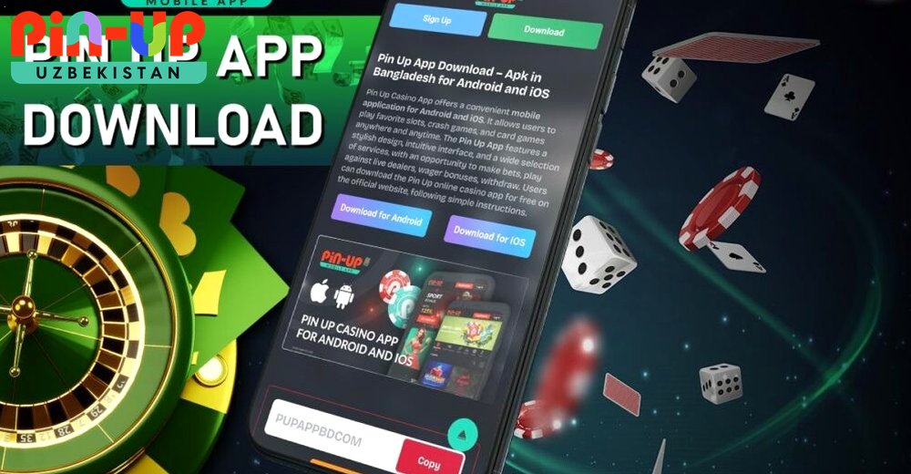 PinUp Android mobil ilova — kazino va sport